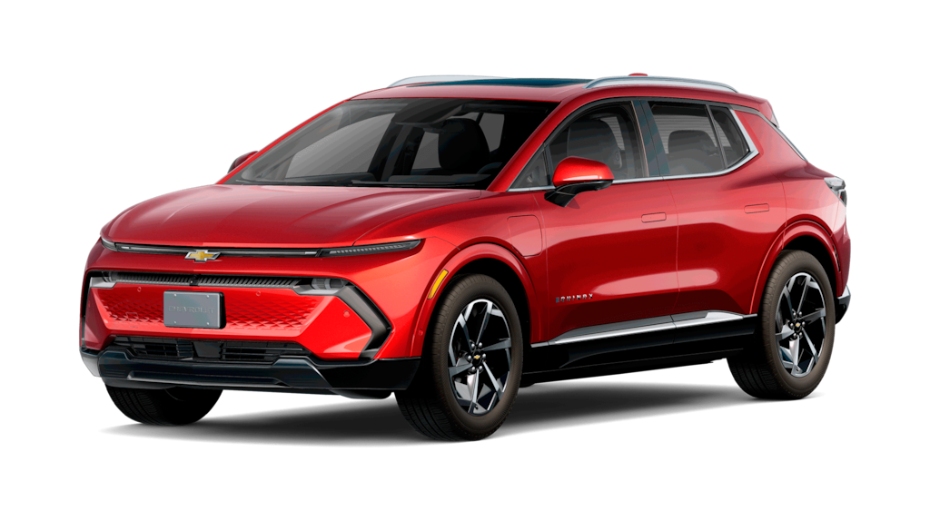 Comprar novo Equinox EV vermelho radiant na Chevrolet